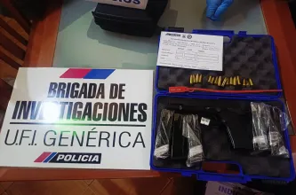 Allanaron una ferretería vinculada a amenazas con armas de fuego