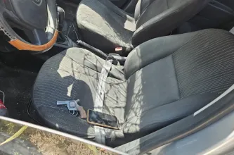 Conductor sufre vuelco en Pocito y le secuestran un revólver