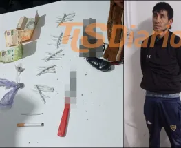 Huyó en bicicleta, lo siguieron a pie y le secuestraron un revólver cargado, marihuana y un cuchillo