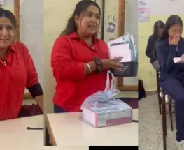 Una docente sorprendió a sus alumnos con cartas de sus familias en una escuela de Albardón