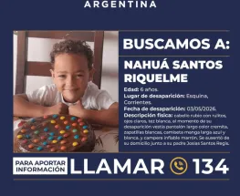 Corrientes: activan Alerta Sofía por la desaparición de un niño de 6 años