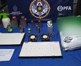 Incautan droga y detienen a un sospechoso en una vivienda del barrio Aramburu