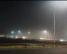Una densa niebla afectó a San Juan y dejó la visibilidad en 100 metros