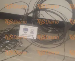 Un menor fue demorado tras intentar escapar con cableado presuntamente de media tensión