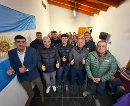 Peluc llamó a fortalecer la unidad del espacio e inauguró una nueva sede en Angaco