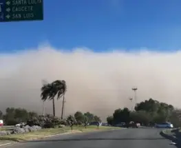 Cuándo ingresará el viento Sur en San Juan y qué anticipan para el resto de la semana