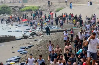 España refuerza el rompeolas de Ceuta tras la crisis migratoria con Marruecos