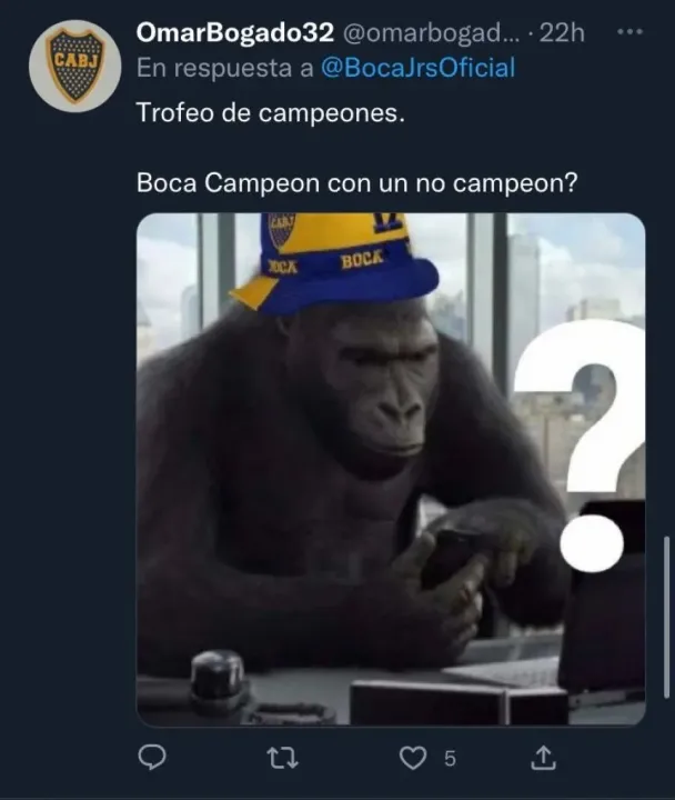 Meme Boca Racing