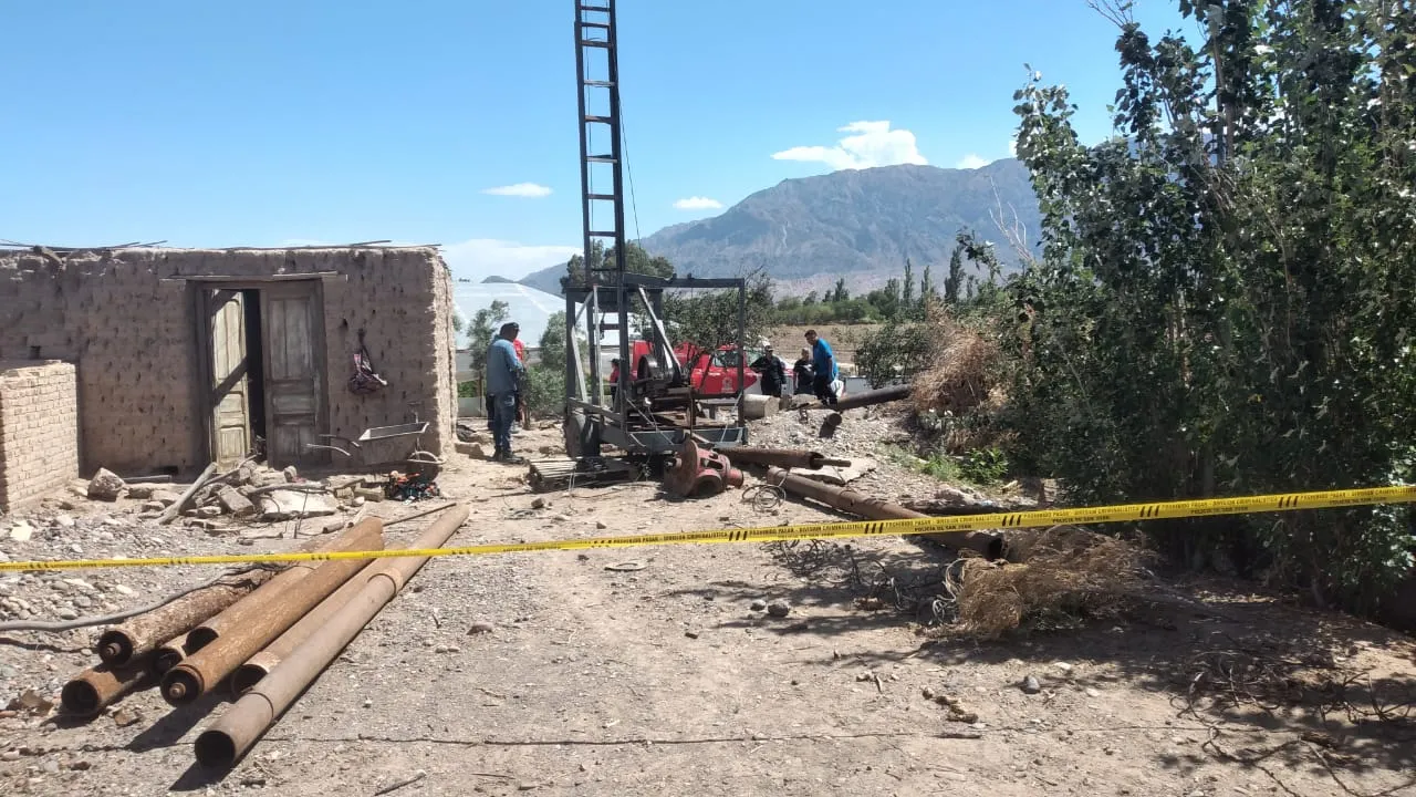 POZO 35 METROS CAIDA