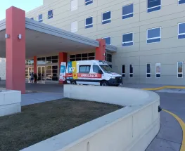 Grave choque: le hicieron RCP hasta que llegó la ambulancia