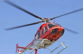 Trasladaron en helicóptero a una beba desde San Juan a Mendoza para una cirugía urgente