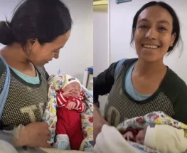 Una madre y su hijo dejaron el Hospital Rawson tras un embarazo atravesado por complicaciones
