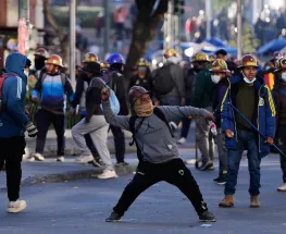 Bolivia bajo fuerte tensión por las protestas que reclaman la salida del presidente