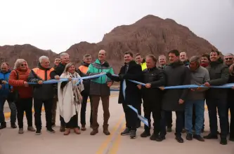 Calingasta sumó dos puentes estratégicos para reforzar su conectividad productiva